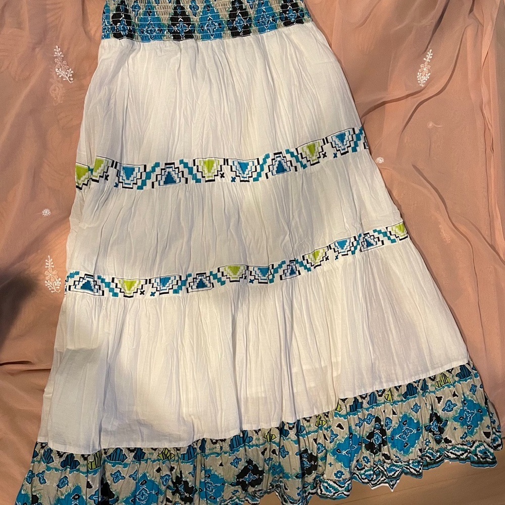 Set of two style & co geometric skirts